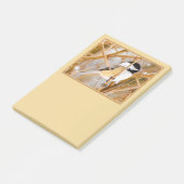 Zwart witkapje - originele foto post-it® notes (Schuin)