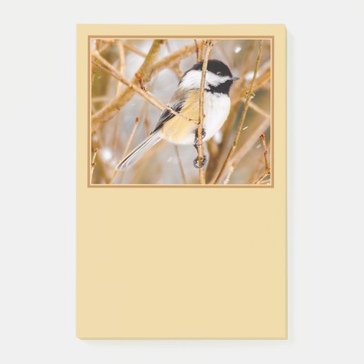 Zwart witkapje - originele foto post-it® notes (Voorkant)