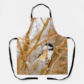 Zwart witkapje - originele foto schort (Voorkant)