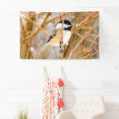 Zwart witkapje - originele foto spandoek (Insitu)