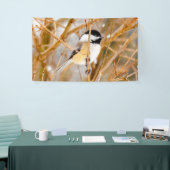 Zwart witkapje - originele foto spandoek (Beurs)