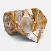 Zwart witkapje - originele foto stropdas (Opgerold)