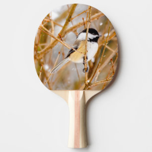 Zwart witkapje - originele foto tafeltennisbatje