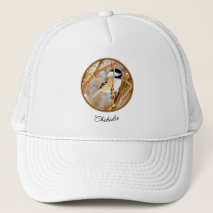 Zwart witkapje - originele foto trucker pet
