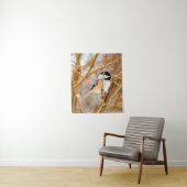 Zwart witkapje - originele foto wandkleed (In situ)