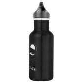 Zwart-witkat Waterfles (Rechts)