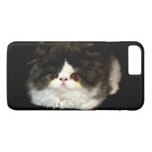 Zwart-witkatje Case-Mate iPhone Case (Achterkant (Horizontaal))