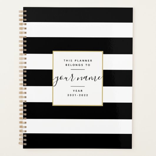 Zwart-witklassieker Planner (Voorkant)