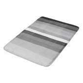 Zwart-witkleuren en vun stripes badmat (Gekanteld)