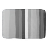 Zwart-witkleuren en vun stripes badmat (Voorkant)