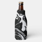 Zwart-witkleuren koeler (Fles Voorkant)