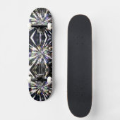 Zwart-witkleurenklankkast Persoonlijk Skateboard (Voorkant)