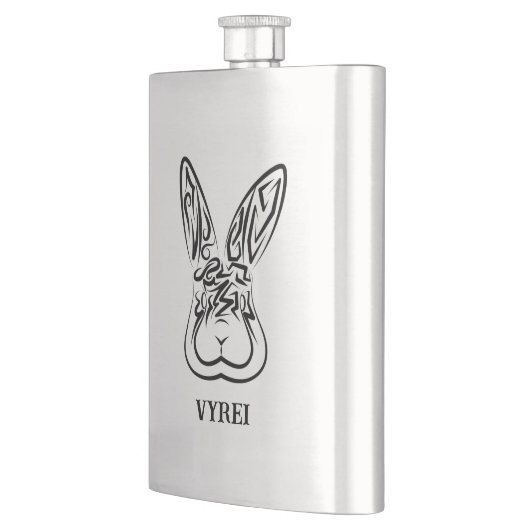 Zwart-witkonijn Flacon (Links)