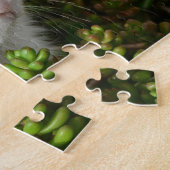 Zwart-witkonijn Legpuzzel (Zijkant)