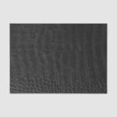 Zwart witlaarder afdrukken tissuepapier (Voorkant)