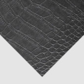 Zwart witlaarder afdrukken tissuepapier (Detail)