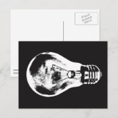 Zwart-witlamp - Briefkaart (Voorkant / Achterkant)