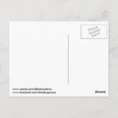 Zwart-witlamp - Briefkaart (Achterkant)