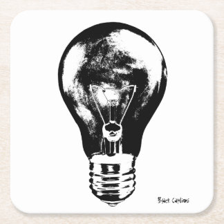 Zwart-witlamp - Onderzetters
