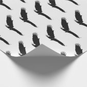 Zwart-witlandingadelaar Cadeaupapier (Hoek)