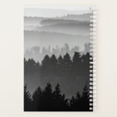 Zwart-witlandschapsfoto Planner (Achterkant)