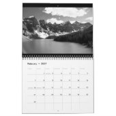 Zwart-witlandschapsfotografie Kalender (Feb 2027)
