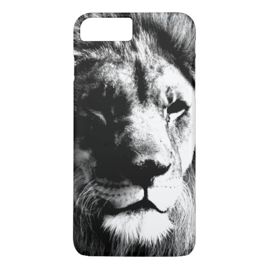 Zwart-witleeuw Case-Mate iPhone Case (Achterkant)