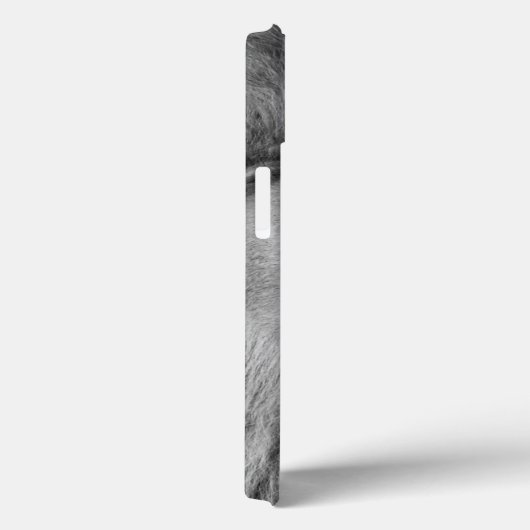 Zwart-witleeuw Case-Mate iPhone Case (Achterkant / Rechts)