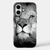 Zwart-witleeuw Case-Mate iPhone Case (Achterkant)