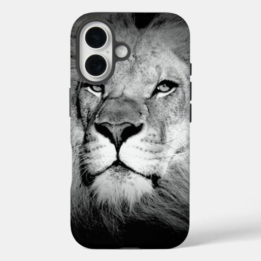 Zwart-witleeuw Case-Mate iPhone Case (Achterkant)