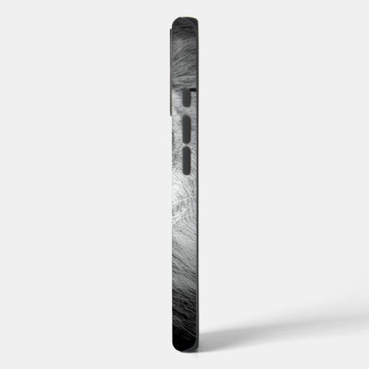 Zwart-witleeuw Case-Mate iPhone Case (Achterkant / Links)