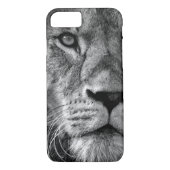Zwart-witleeuw Case-Mate iPhone Case (Achterkant)