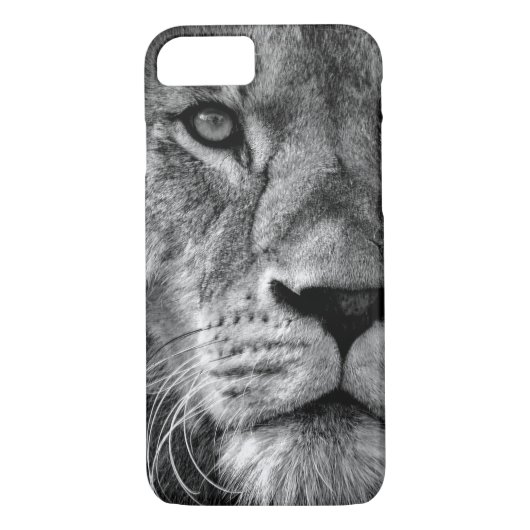 Zwart-witleeuw Case-Mate iPhone Case (Achterkant)