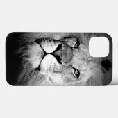 Zwart-witleeuw Case-Mate iPhone Case (Achterkant (horizontaal))