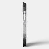 Zwart-witleeuw Case-Mate iPhone Case (Achterkant / Links)