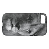 Zwart-witleeuw Case-Mate iPhone Case (Achterkant (Horizontaal))