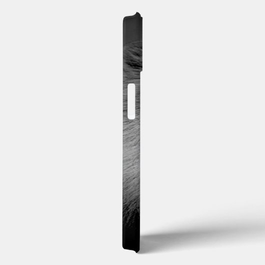 Zwart-witleeuw Case-Mate iPhone Case (Achterkant / Rechts)