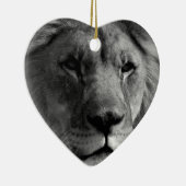 Zwart-witleeuw Keramisch Ornament (Rechts)