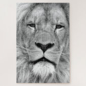 Zwart-witleeuw Legpuzzel (Verticaal)