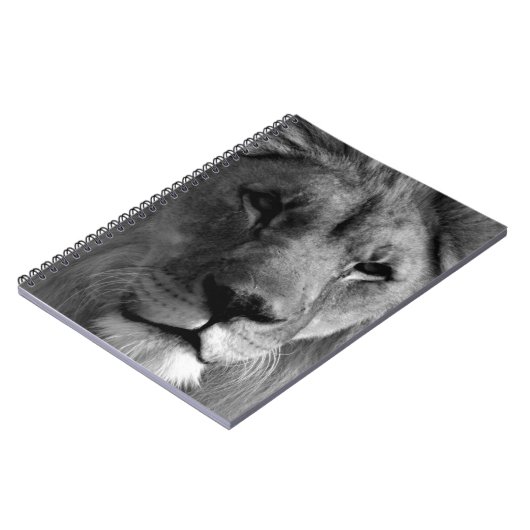 Zwart-witleeuw Notitieboek (Linkerzijde)