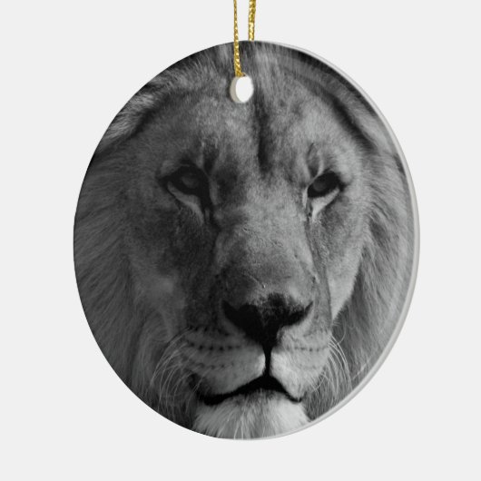 Zwart-witleeuw Ornament (Links)