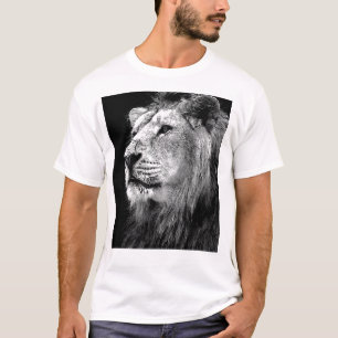 Zwart-witleeuw T-shirt