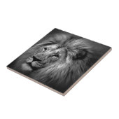 Zwart-witleeuw Tegeltje (Zijkant)