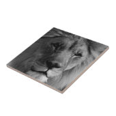 Zwart-witleeuw Tegeltje (Zijkant)