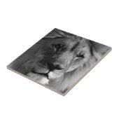 Zwart-witleeuw Tegeltje (Zijkant)