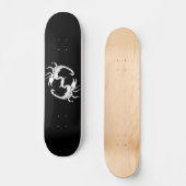 Zwart-witletters S - twee Scorpions Persoonlijk Skateboard (Voorkant)