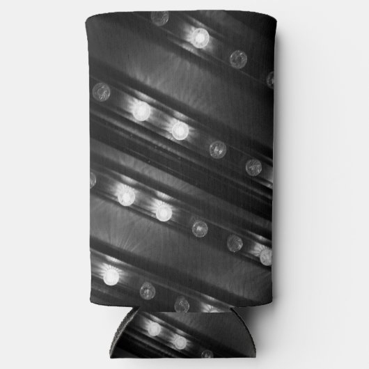 Zwart-witlichtkoeler Seltzer Blikjeskoeler (Voorkant)