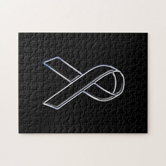 Zwart-witlintbewustzijn Legpuzzel (Horizontaal)