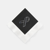 Zwart-witlintbewustzijn Servet (Hoek)