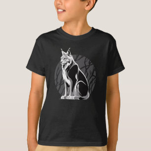 zwart-witlynx t-shirt